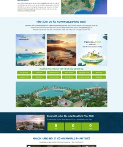 Mẫu Website Bất động sản 06