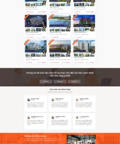 Mẫu Website Bất động sản 15