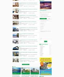 Mẫu Website Bất động sản 19